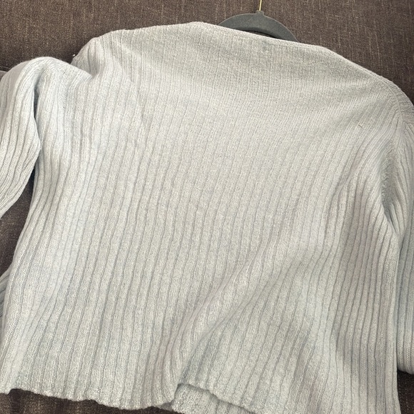 Burberry Sweater- Light Blue - Picture 7 of 9